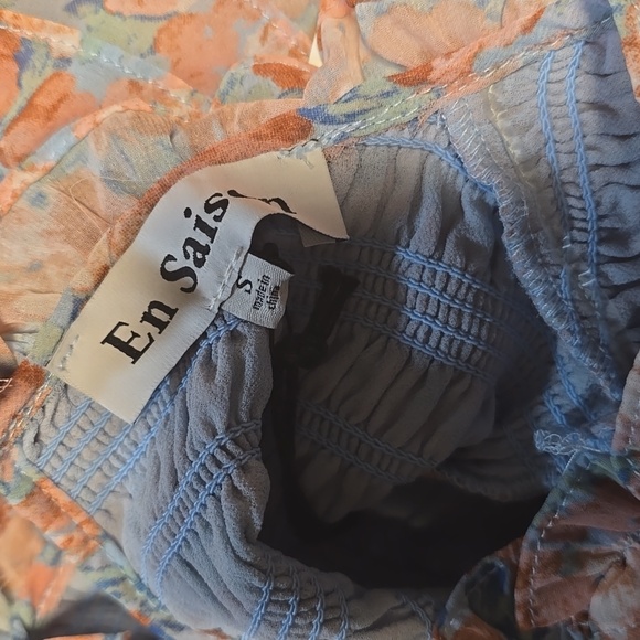 Nwt En Saison blouse sz small - Picture 5 of 7